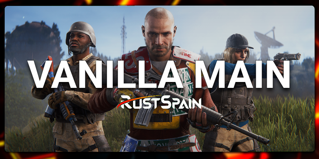 Баннер сервера RustSpain.com | EU Main