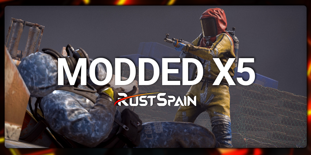 RustSpain.com | EU España x5 (Full Wipe 19/3) [LOOT 5X | KITS 