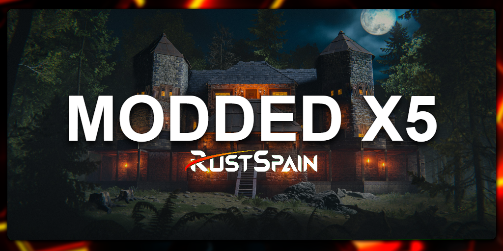 RustSpain.com | EU España x5 (Full Wipe 22.10 10/22) [Solo/Duo banner